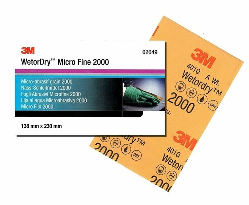 Carta abrasiva bagnata - 3m,