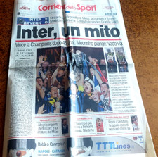 INTER UN MITO  VINCE LA CHAMPIONS LEAGUE  CORRIERE DELLO SPORT  23 MAGGIO 2010