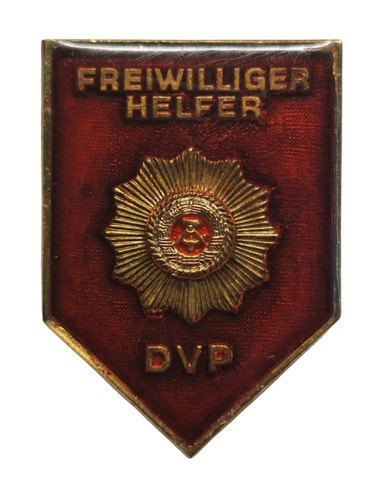 Distintivo ddr dvp volontari - distintivo,