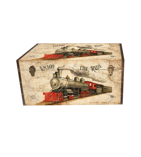 Baule legno vintage - baule,