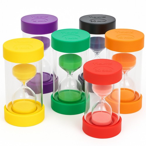 Tickit colourbright sand timer - tickit,