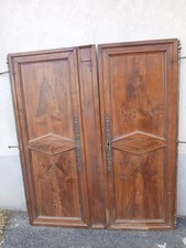 COPPIA ANTE IN NOCE MASSELLO CON BUGNE IN RILIEVO - EPOCA '800 - PROVENZA