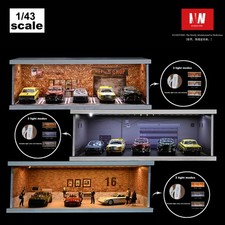 Diorama 1/43 garage modello 3