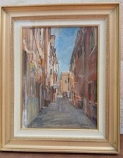 Quadro antonio asturi burano - quadro, "burano