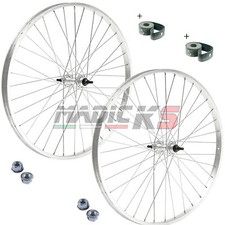 Coppia Ruota / Cerchio Anteriore + Posteriore 26 " X 1. 3 / 8 Bici Attacco Stand