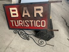 INSEGNA BAR TURISTICO ANNI