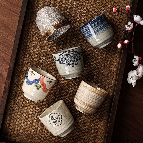 Ceramic teacups household - ceramic, teacups,