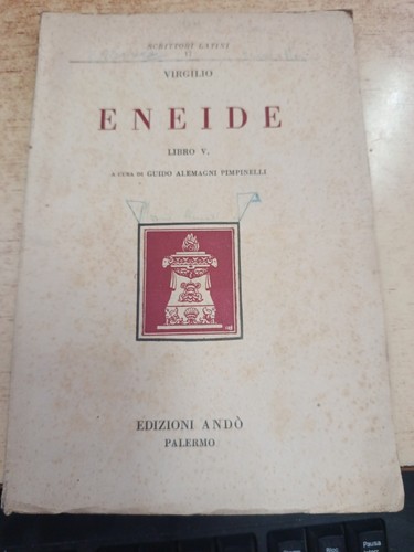 Virgilio eneide libro - eneide, v