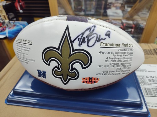 Drew brees firmato - firmato, nfl