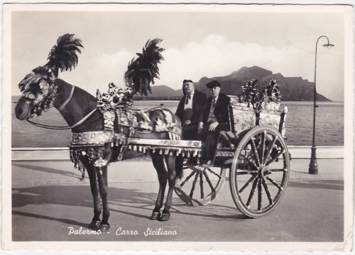 Palermo carro siciliano - siciliano,