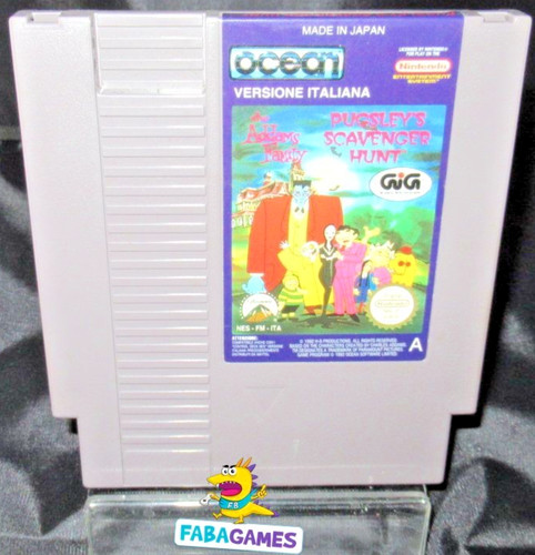 Nes the addams family - the,