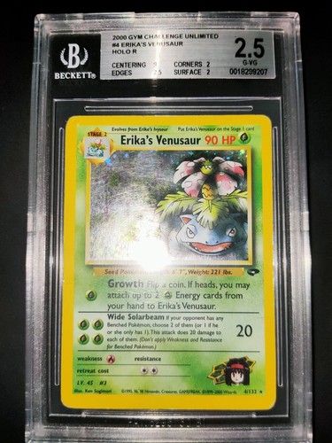 Pokemon erika venusaur holo - pokemon, erika's