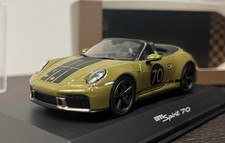Porsche 911 Spirit 70 992 Cabrio Spark 1 43 Olive Neo Green