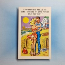Saucy Comic Postcard C1965