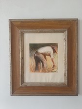 Dipinto tecnica mista su cartoncino firmata Accardi.