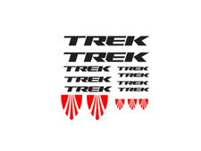 adesivi bici -  14 adesivi Trek  - stickers - 2025 mod.4