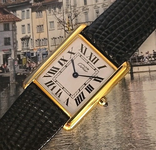 Cartier tank quarzo unisex - tank,