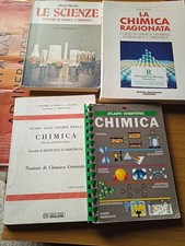  Libri  n 7 Di Chimica Per Università e Liceo Scientifico  Riccamente Illustrati