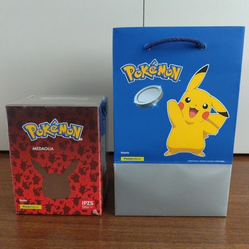 Pokemon medaglia argento - pokemon,