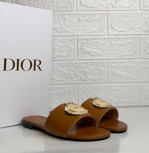 Sandali dior medaglione logo - sandali,