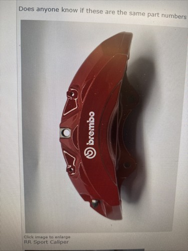 Lr049115 brake caliber brembo - brake,