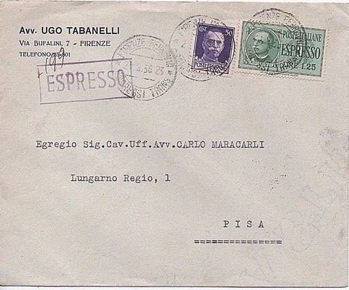 Italia 1936 lettera - italia,