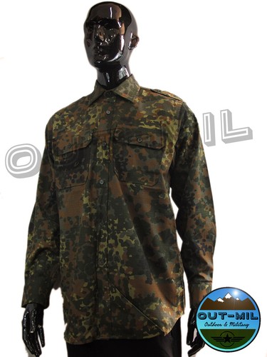 Camicia militare tessuto