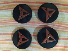 Set Coprimozzi originali Cupra Seat Ibiza Leon coprimozzo usati un mese 