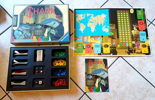 Shark gioco scatola vintage - shark,