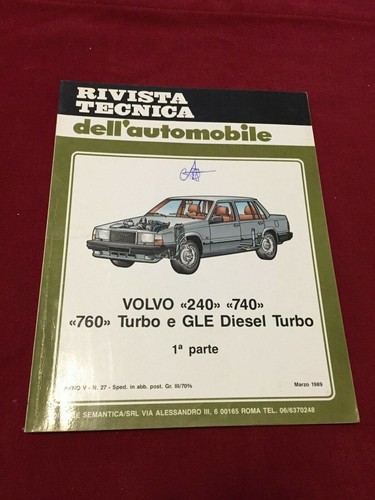 Rta rivista tecnica automobile - rta,