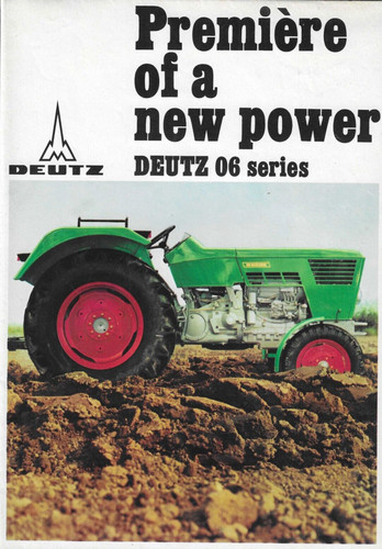 Brochure trattore deutz serie - deutz,