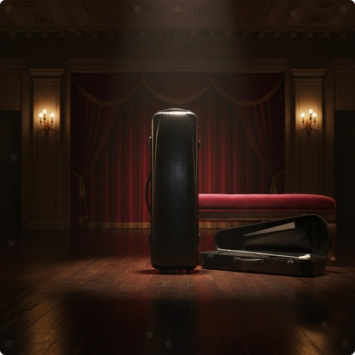 Custodia rigida per violino - custodia,