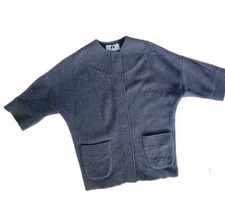 blumarine grigio lana top