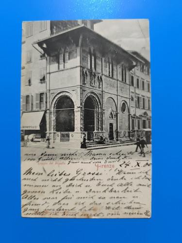 Loggia del bigallo firenze - del,