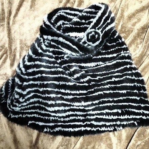 Poncho mantello visone - , rex