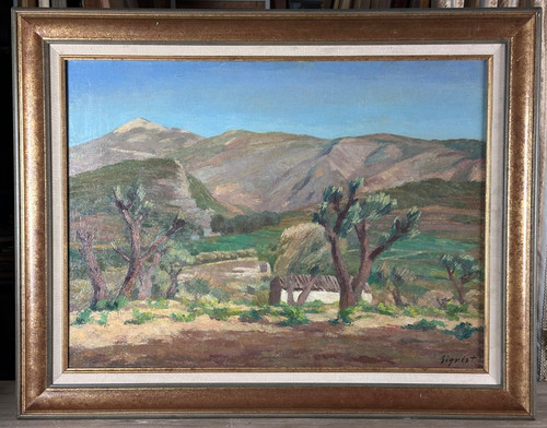 Grande quadro antico - grande,