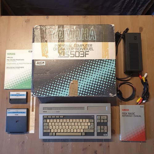 Msx yamaha yis 503f box - box, +