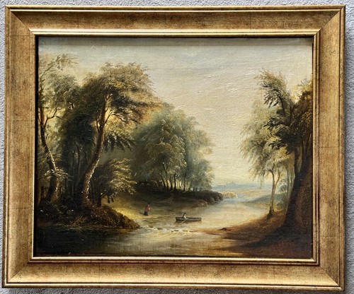 Attraente antico paesaggio