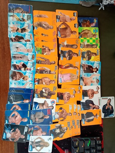 Lotto wrestling lamincards - lotto,