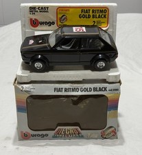 Burago 1:24 Fiat Ritmo Gold