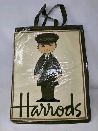 Vintage harrods cotton - harrods, cotton/pvc