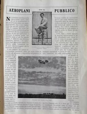AEROPLANI PER IL PUBBLICO (da