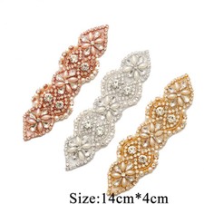 Cintura Da Sposa Con Perle Di