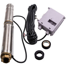 3" 3,800 L/H Pompa Elettropompa Sommersa Deep Well for Pozzi Da 370w 39m 230 V.