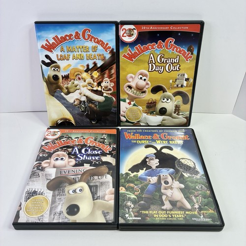 Wallace gromit dvd lot - wallace, 4