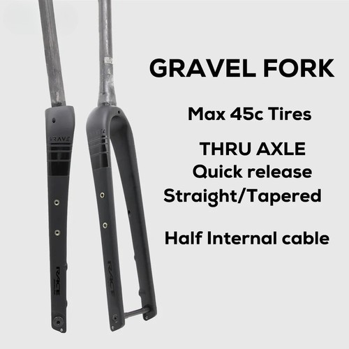 Carbon fiber gravel - bike, hard