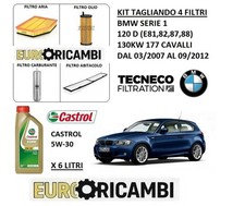 TAGLIANDO FILTRI E OLIO