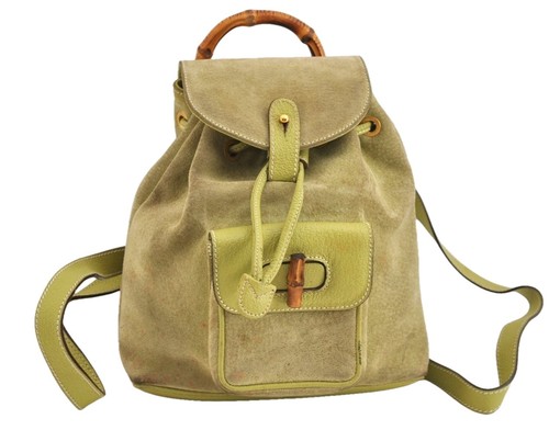 Autentico zaino gucci bambù - autentico,
