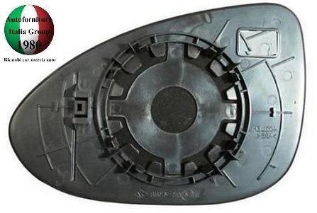 Piastra specchio retrovisore - piastra,