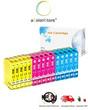 15 Cartucce per Epson XP30 XP102 XP202 XP205 XP212 XP215 XP302 XP305 XP312 COLOR